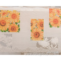 Home PVC Heart Tablecloths Print Roll Table Cloth